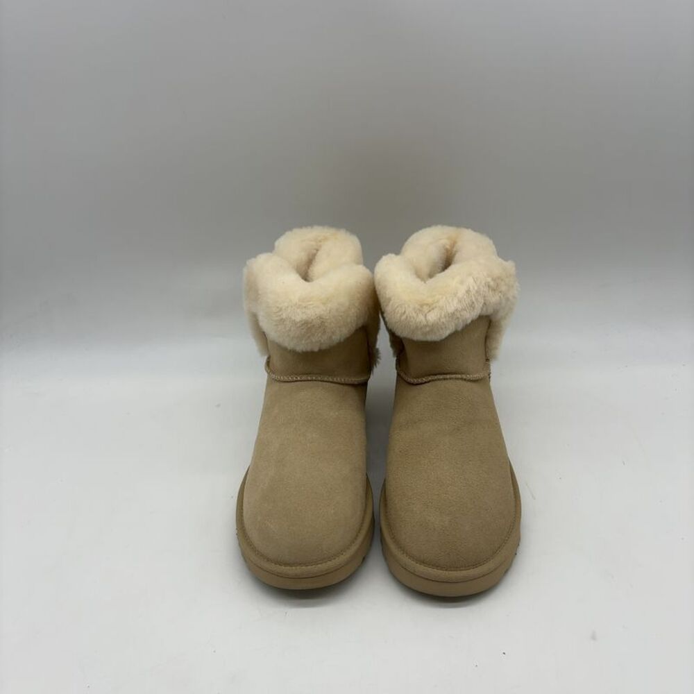 UGG WOMEN'S SANIYA MINI SUEDE LINED ANKLE BOOTS